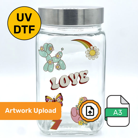 UV DTF Gang Sheet 420mm x 297mm (A3)